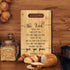 Christian Religious Gifts For Women, Bamboo Cutting Board Decor with The Lord Bless You And Keep You Scripture