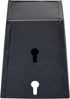 Black Stainless Steel Narrow Wall Mount Beer Bottle Cap Catcher Bucket