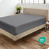 1800 Bare Home Fitted Bottom Sheet King Size - Premium Microfiber - Ultra-Soft Hotel Luxury - Deep Pocket - Durable