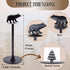 BestGiftEver Bear Metal Paper Towel Holder - Rustic Style Kitchen Accessory - Perfect for Cabin and Lodge Decor
