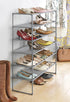 6-Tier Whitmor Spacemaker Shelves, Gunmetal