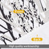DriftAway Tree Branch Abstract Ink Printing Lined Thermal Insulated Window Curtain Valance 52 Inch by 14 Inch