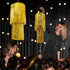 2 Cheerland Gold Tinsel Chandelier Mothers Day Party Decor Tier Haning Fringed Circle Star Garland for Graduation