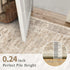5x7 Beige Washable Rug for Living Room Large Vintage Distressed Bedroom Rug Low Pile Non-Slip Soft Boho Carpets