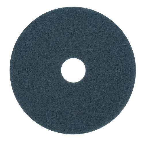 3M 5300 Series Blue Cleaner Pad, 10" (Pack of 5)