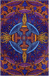 3D 60x90 Inches 3D Sunshine Joy Magic Mushroom Tapestry Tablecloth Wall Art Beach Sheet Huge - Amazing Effects