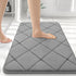 OLANLY Memory Foam Bath Mat 36x24, Ultra Soft Absorbent Bathroom Rug, Machine Washable Carpet for Bathroom Floor