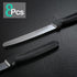 HAUSHOF Steak Knives Set of 8, Serrated Steak Knives, Premium Stainless Steel Steak Knife Set with Gift Box, Black Handle