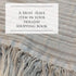 KyraHome 100% Organic 90"x104" King Cotton Blanket, Plant Dyed, Lightweight Gauze Muslin for Summer, Light Grey