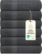 Bath Towels Pack of 6 24x48 Inches Soft, Quick Dry & Highly