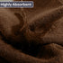 6 Set 625GSM 100% 2 2 2 Lavish Home Piece Bathroom Towels - Cotton Bathroom Essentials with Absorbent Wash Cloths, Hand
