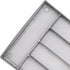 JANE EYRE Drawer Organizer, Silverware Flatware Storage Divider, 5 Component Mesh Wire with Non-slip Feet