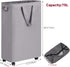 75L (19.8 efluky Slim Laundry Hamper with Wheels, Rolling Laundry Basket for Clothes, Small Laundry Basket for Bedroom