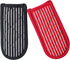 Cast Iron Skillet Handle Covers, Heat Resistant Pot Holders for Kitchen, Machine Washable Handle Mitts 2 PCS (Striped)