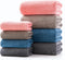 Lumimi 8-Piece Soft Microfiber Towel Set Incredibly Absorbent Lightweight Quick Dry and Durable,
