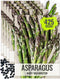Seed Needs Asparagus Seeds for Planting Mary Washington Asparagus - Non-GMO Heirloom