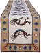 DII Southwest Hacienda Stripe Table Runner, 13x72, Part of the Tabletop Collection, Kokopelli Tapestry