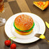 1 CroBlissful Pcs Artificial Hamburgers Realistic Fake Food Bread Model Photography Prop for Kitchen Food Fake Display