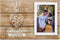 Engagement Wedding Gifts for Couples - Romantic Love Picture Frame Gift - Let The Adventure Begin - 4x6
