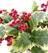 M2cbridge Pack of 6 Christmas Red Berries Artificial Holiday Floral Picks Ornaments