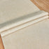 13x36 Inch NEWISHER Farmhouse Rustic Table Runner Solid Beige Rectangular Table Runners Faux Linen Table Runner