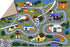3'3" 4'7" Ottomanson x Kids Road Map Rug - Interactive City Traffic Play Mat for Toy Cars - Perfect for Playroom