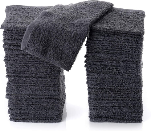 Pack 48, 12 12 Simpli-Magic Cotton Washcloths, of x