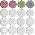 48 Pcs Mandala Coloring Cutouts Set DIY Your Own Mandala Cards Mandala