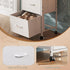 3 Closets, WLIVE Dresser with Drawers, Fabric Nightstand, Cabinet with Wheels, Organizer Storage Dresser for Bedroom