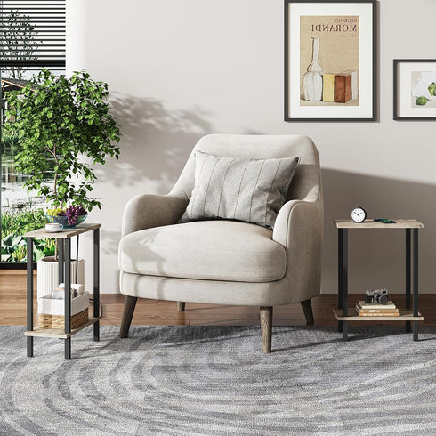 TB01BG062 TUTOTAK Small Side Table, Narrow End Table, Skinny Sofa Table, Slim Nightstand, Couch Table, Living Room, Bed