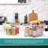 Utopia Kitchen Clear Organizer Bins, 6 Pack Large Storage Containers for Pantry, Fridge, Kitchen Organization