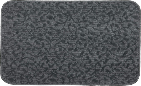 Garland Rug Ivy Vine Rug Mat, 24 in x 40 in, Cinder Gray