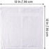 12 Pack Set, 12 12 Inches, 100% Utopia Towels Premium Wash Cloths by Cotton Ring Spun, Highly Absorbent and Soft Feel