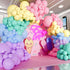 100 Pastel Balloons for Parties 10 Inch Latex Decorations for Easter or Rainbow Supplies - Blue, Purple, Yellow,