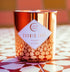 Auric Moon Rosewater + Wildflowers Scented Luxury Soy Coconut Candle, 12 Oz, Hand-Poured in California
