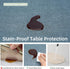 Set 2, Oval Placemats for Dining Table of Washable Leather Table Mats, Waterproof Heat-Resistant Non-Slip Kitchen