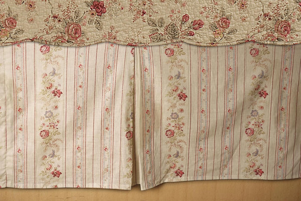 Greenland Home Antique Rose Bed Skirt, Full Size, Multi