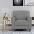 2 ZNSAYOTX Piece Chair Covers for Living Room with Arms Anti Slip Stretch Arm Chair Slipcovers Sofa Armchair Slipcover