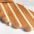 Totally Bamboo Florida Charcuterie Board with Spreader Knife Gift Set, 9-1/4" x 10-1/8"