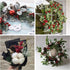 M2cbridge Pack of 6 Christmas Red Berries Artificial Holiday Floral Picks Ornaments
