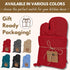 Native Fab Pot Holders and Oven Mitts Set - 4-Piece Kitchen Heat Resistant Cotton Set in Red