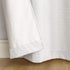 Sun Zero Cooper Grommet Curtain Panel, Thermal Insulated, Energy Efficient, Pearl White, 40"W x 84"L (1 Panel)