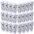 Funnymoom 24 Pcs Halloween Cups with Lids and Straws Spiderweb Halloween Plastic Cups