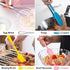 LIANYU 14 Pcs Silicone Cooking Utensils Set with Holder, Heat Resistant Kitchen Tools Includes Spatula, Spoon, Turner,