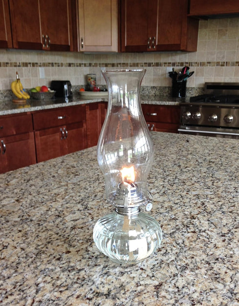 Lamplight ¼ Gallon (32 oz) Medallion Lamp Oil, Liquid Paraffin Oil for Indoor Use, Vintage Oil Lamps, Hurricane Lamp Oil
