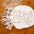 Set of 2 Krampus Cookie Cutters, 2 Pieces, Bakerlogy