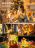 33 100 8 Minetom Twinkle Fairy Lights, ft LED USB Plug in String Lights with Remote and Timer, Waterproof Modes