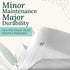 Zen Mattress Pad Cover - Cooling Bed Topper & Waterproof Protector, King Size, White