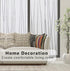 Finnez Window Film Privacy and Light Protection Sticker, Frosted Look Static Cling for Home Office