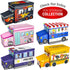 KAP Toy box for boys, Junior size, interactive Light up LED Toy chest, Children's Decorative Racing Truck Storage Bin